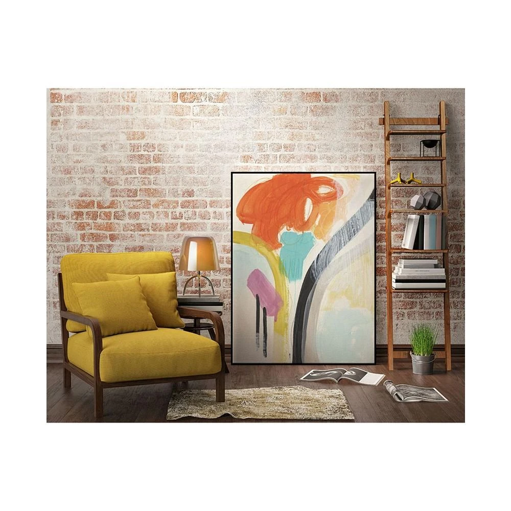 36" x 24" Rhythm Variations II Art Block Framed Canvas 商品