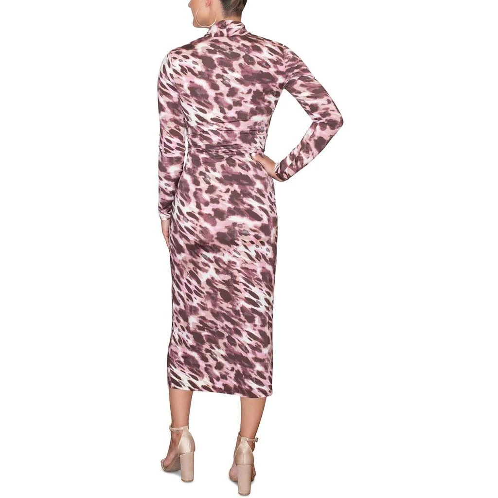Rachel Rachel Roy Womens Faux Wrap Midi Wrap Dress 商品