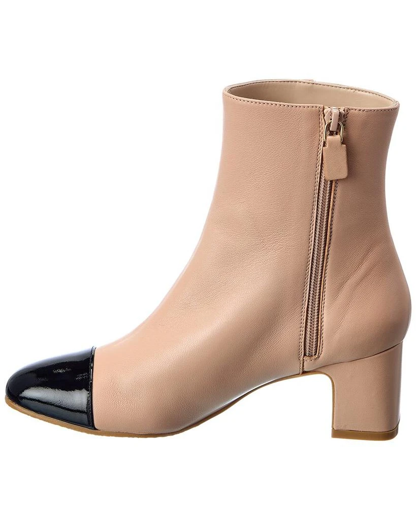 商品Stuart Weitzman|Stuart Weitzman Milla 60 Leather Bootie,价格¥2211,第2张图片详细描述