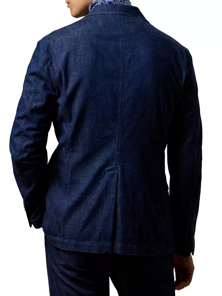 商品Ralph Lauren|Kent Denim Suit Jacket,价格¥9313,第5张图片详细描述