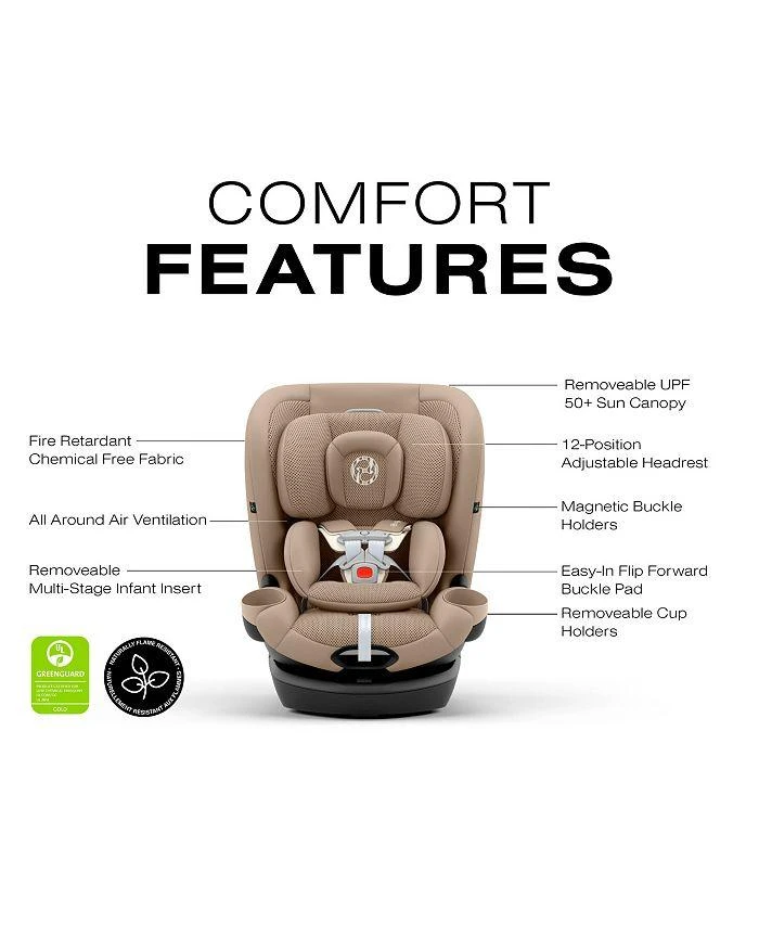 Callisto G 360° Rotating All in One Convertible Car Seat 商品