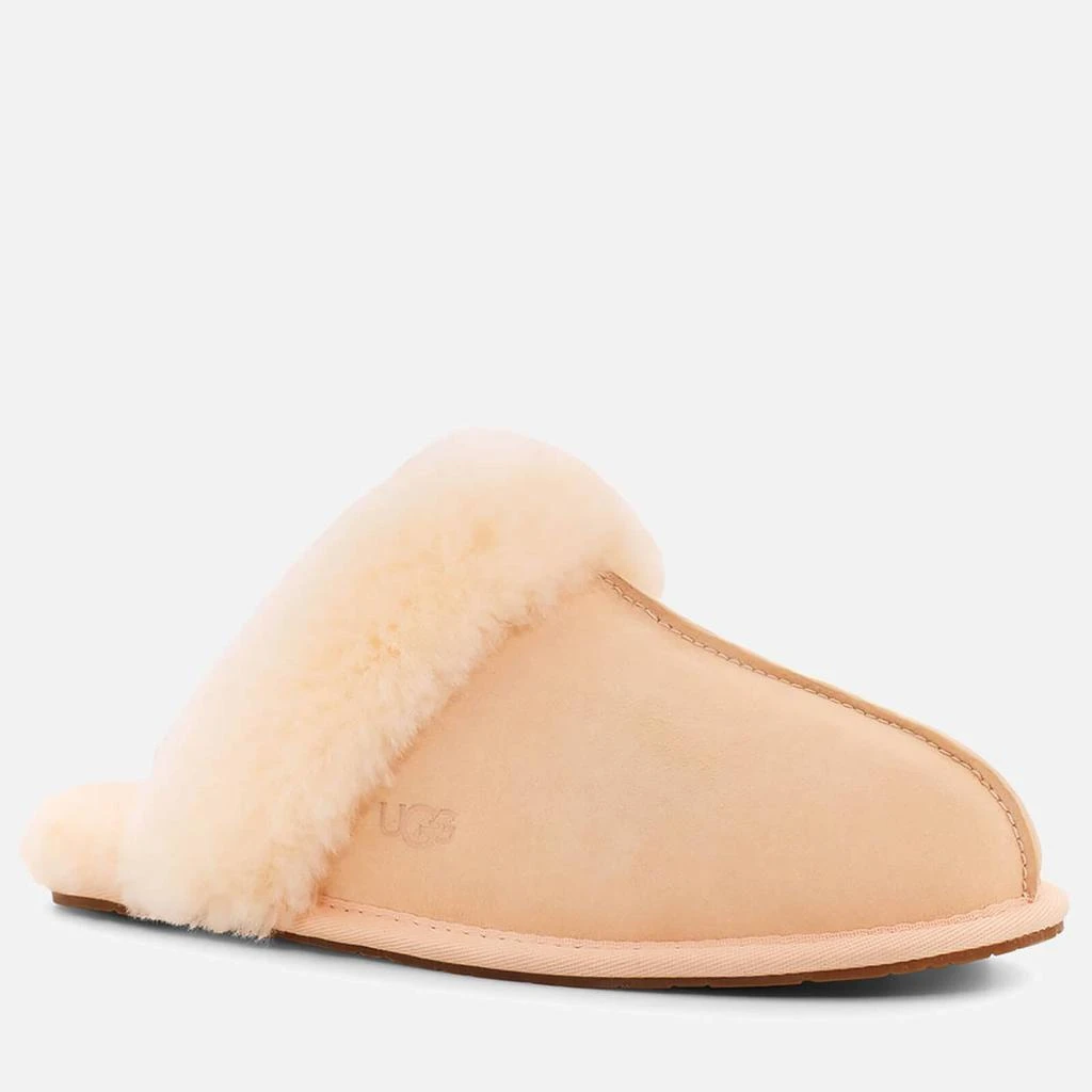 商品UGG|UGG Women's Scuffette Ii Sheepskin Slippers - Peach Fuzz,价格¥442,第2张图片详细描述