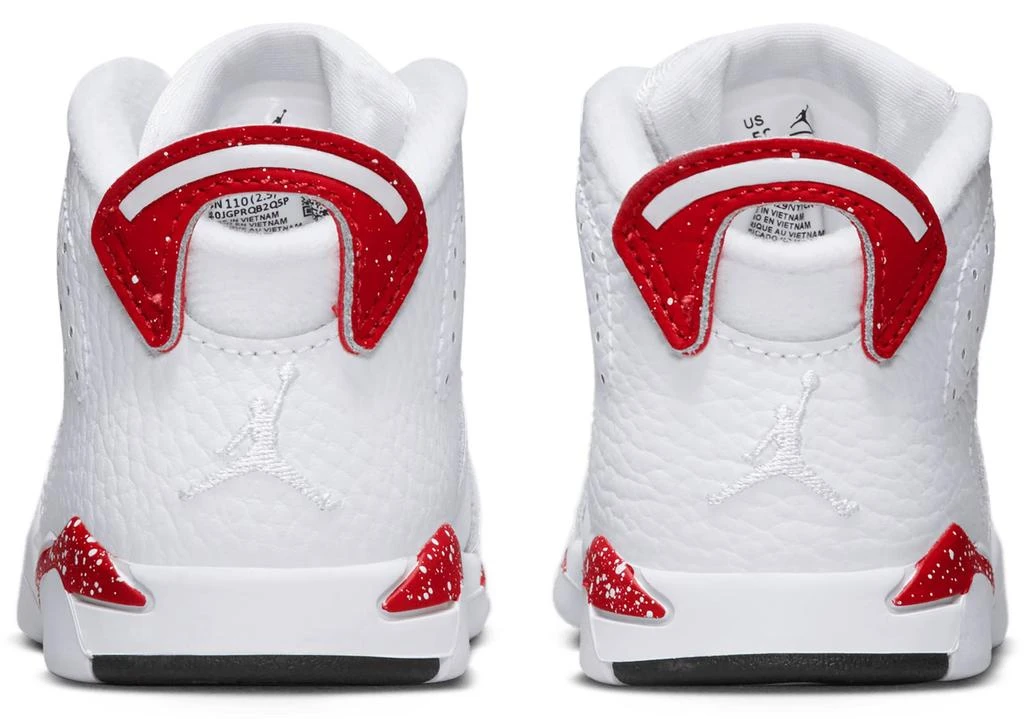商品Jordan|Jordan Kids' Toddler Air Jordan 6 Retro Basketball Shoes,价格¥575,第5张图片详细描述