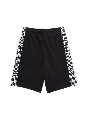 Little Boy's Moiré Checkered Shorts商品第2张图片规格展示