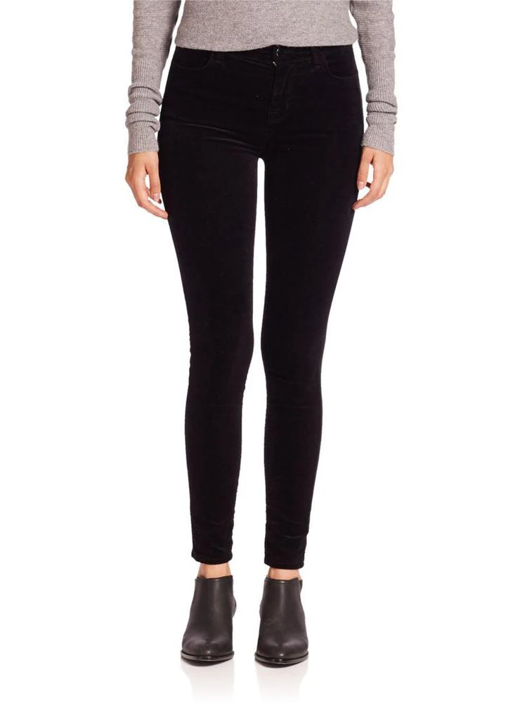 商品J Brand|Maria Skinny Velvet Pants,价格¥1692,第1张图片