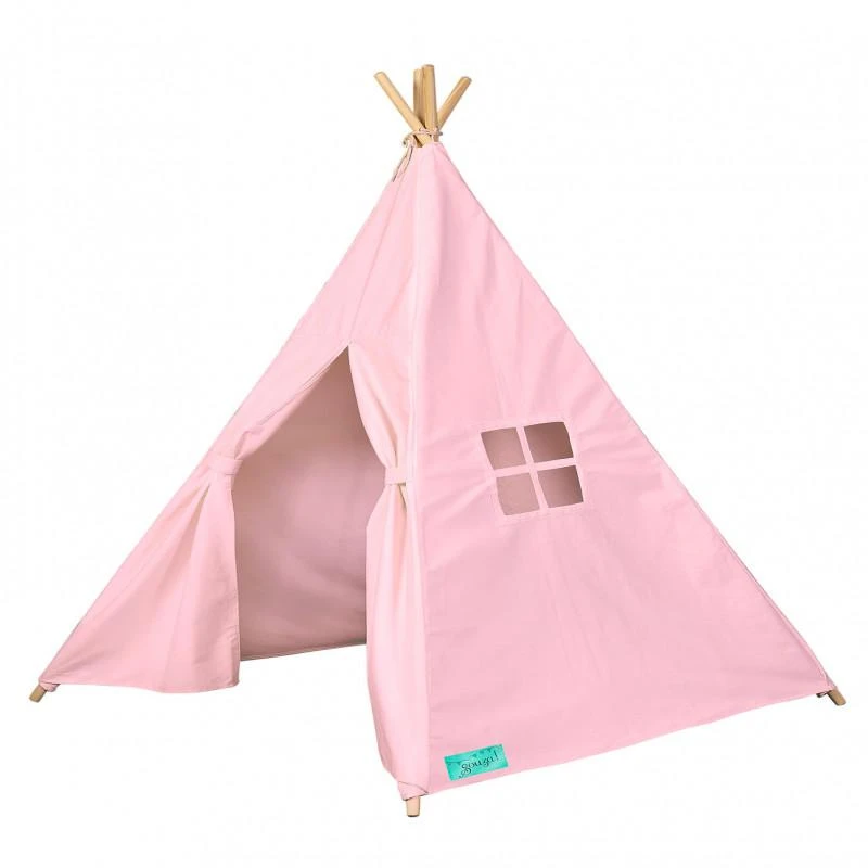 商品Souza|Canvas tipi tent in pink,价格¥1322,第1张图片