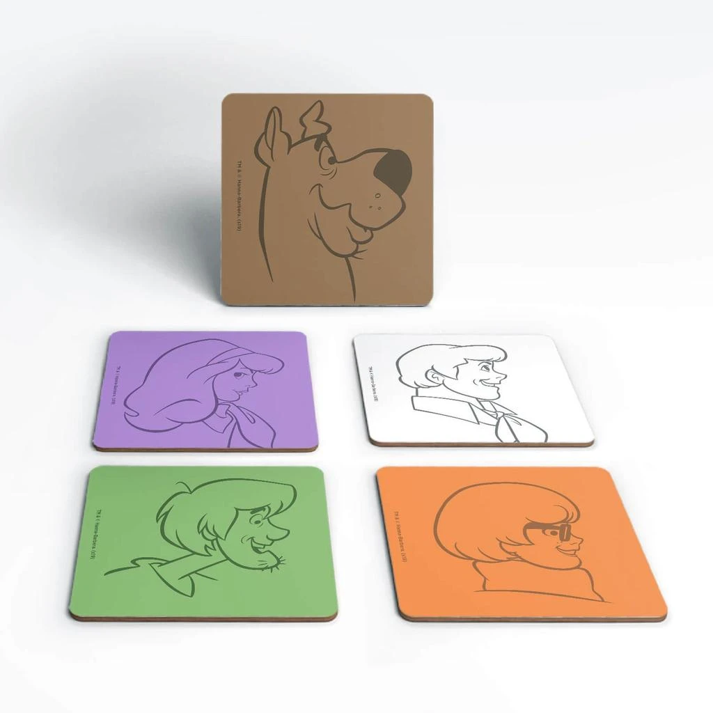 商品Original Hero|Scooby Doo The Gang Colours Coaster Set,价格¥110,第1张图片详细描述