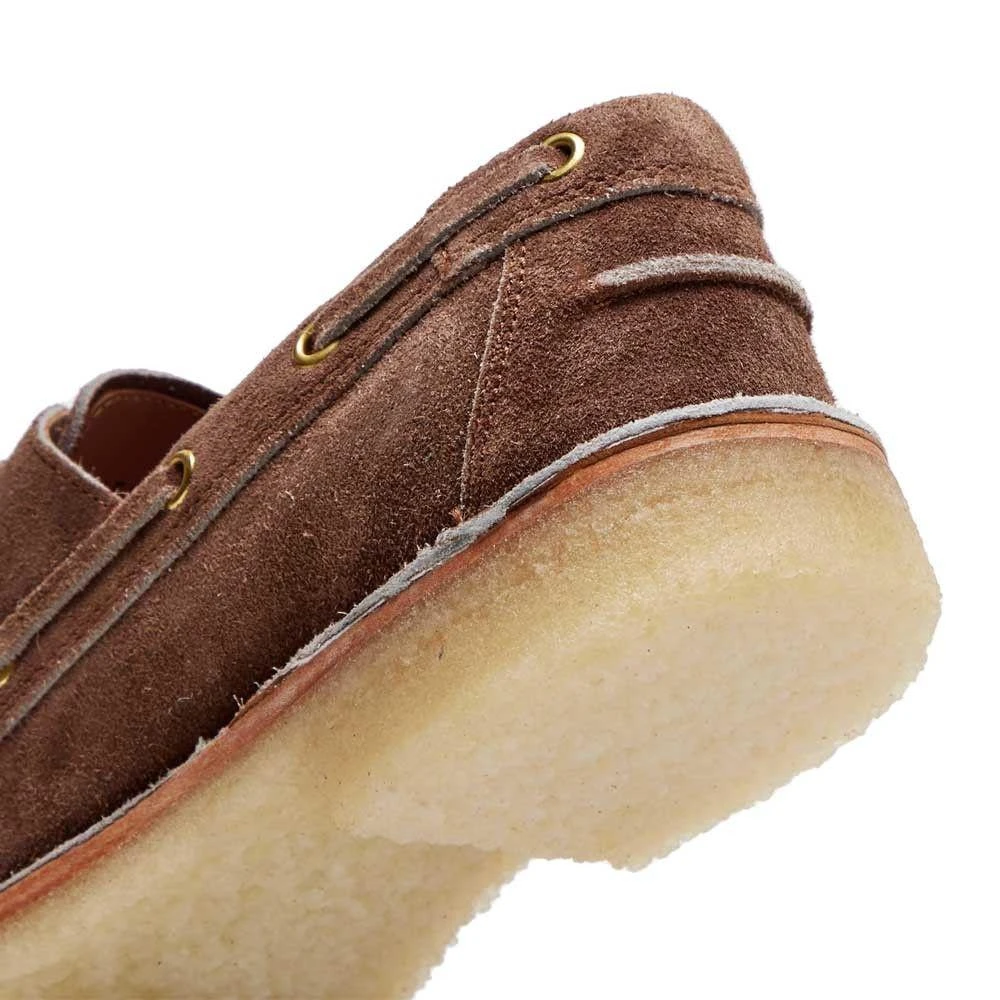 商品Grenson|Sheldon Boat Shoe - Cigar,价格¥1096,第4张图片详细描述