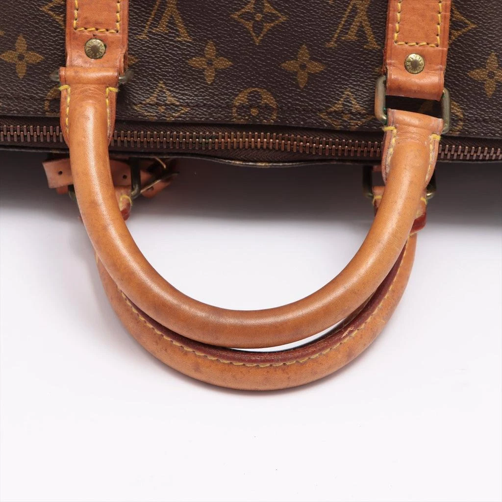商品[二手商品] Louis Vuitton|Louis Vuitton Brown Monogram Canvas Leather Keepall 50 cm Duffle Bag Luggage,价格¥10282,第4张图片详细描述