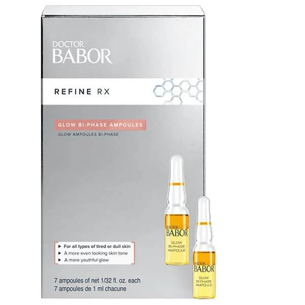 商品BABOR|BABOR REFINE RX Glow Bi-Phase Ampoules,价格¥493,第1张图片