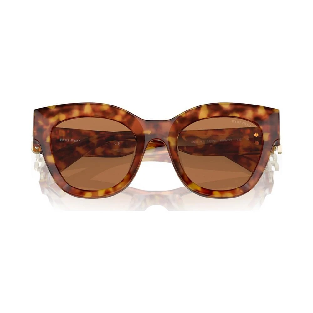 商品Miu Miu|Women's Sunglasses, MU 01YS51-X,价格¥3894,第5张图片详细描述