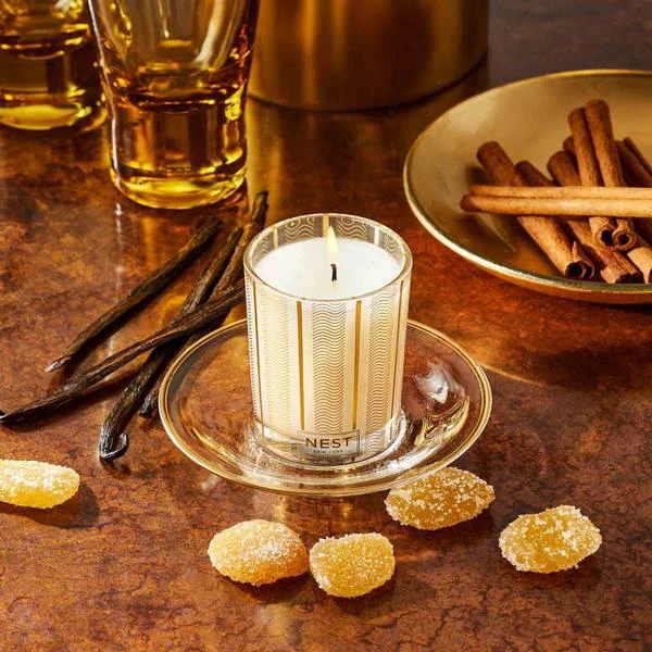 商品NEST New York|NEST New York Crystallized Ginger and Vanilla Bean Votive 70g,价格¥122,第4张图片详细描述