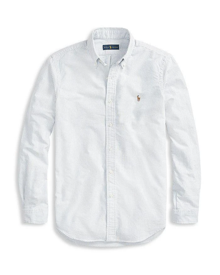 商品Ralph Lauren|Classic Fit Long Sleeve Striped Cotton Oxford Button Down Shirt,价格¥937,第4张图片详细描述