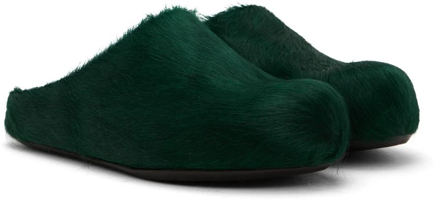 商品Marni|Green Fussbett Sabot Loafers,价格¥4295,第4张图片详细描述