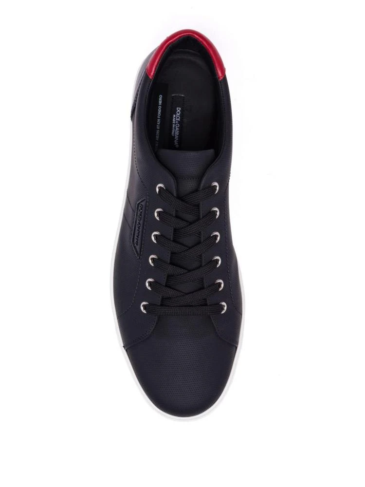 商品Dolce & Gabbana|Leather Lace-Up Sneakers,价格¥2230,第3张图片详细描述