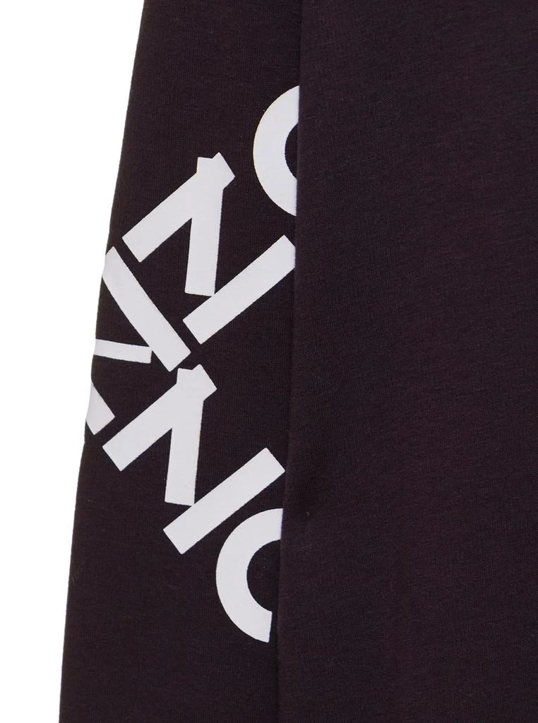 商品Kenzo|Kenzo Kids Baby Girls Dark Gray Dress With Printed Logo,价格¥970,第3张图片详细描述