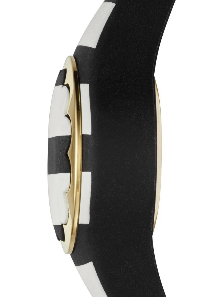 商品Kate Spade|black and white stripe scallop activity tracker,价格¥510,第4张图片详细描述