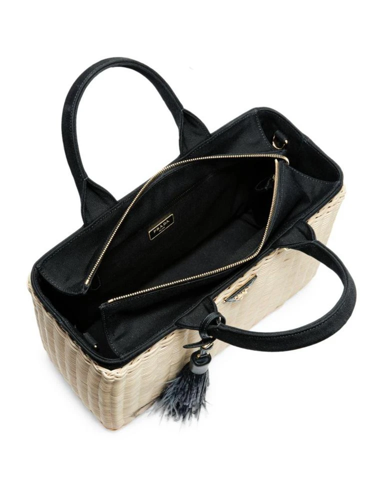 商品Prada|Prada - Midollino Bamboo Shoulder Bag,价格¥11940,第2张图片详细描述
