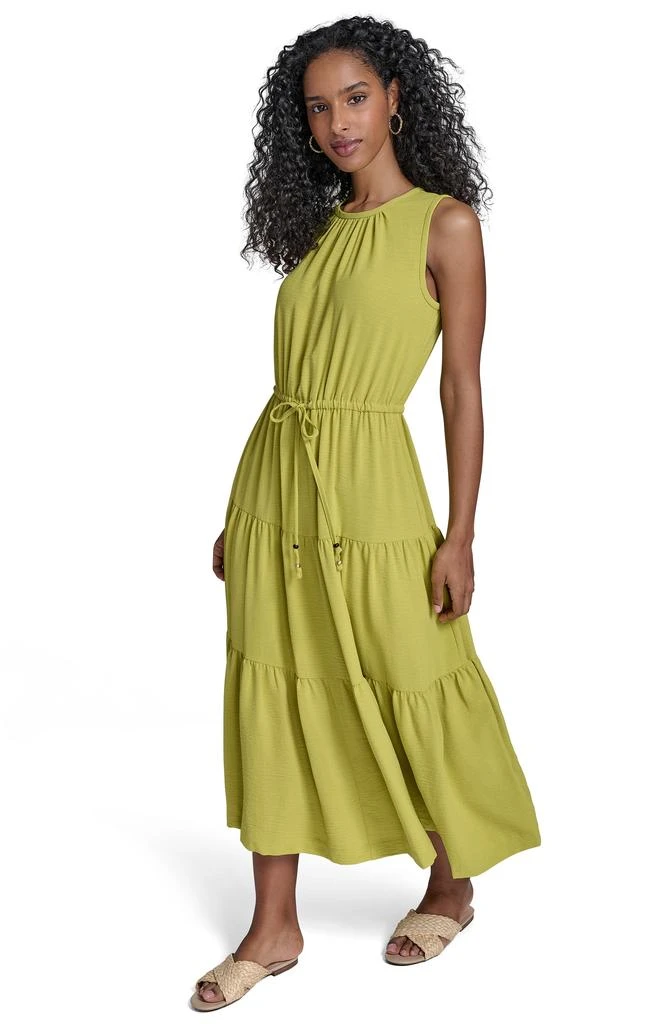 Sleeveless Tiered A-Line Midi Dress 商品