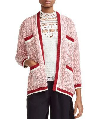 商品Maje|Magda Mid-Length Cardigan,价格¥1650,第1张图片
