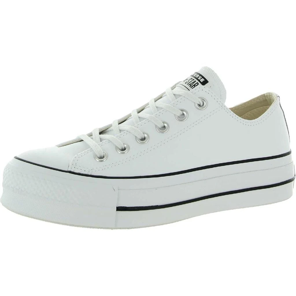 商品Converse|Converse Womens CTAS Lift Clean Ox Leather Casual Platform Sneakers,价格¥313,第4张图片详细描述