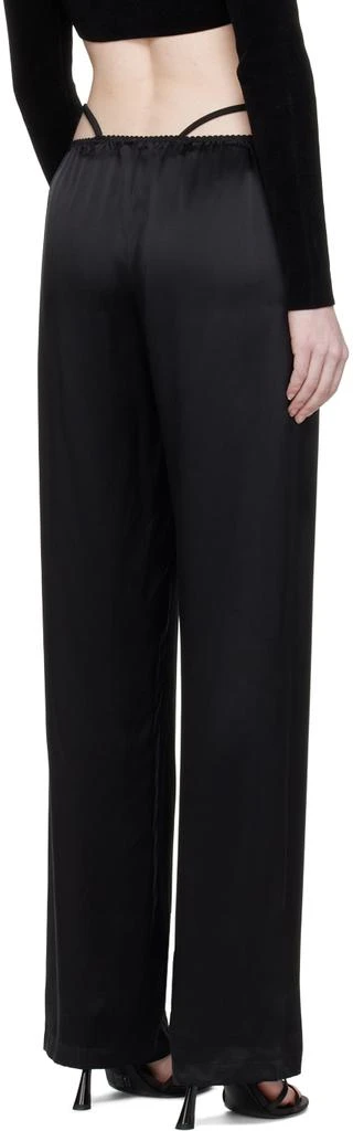 商品Alexander Wang|Black Crystal Thong Lounge Pants,价格¥1358,第3张图片详细描述