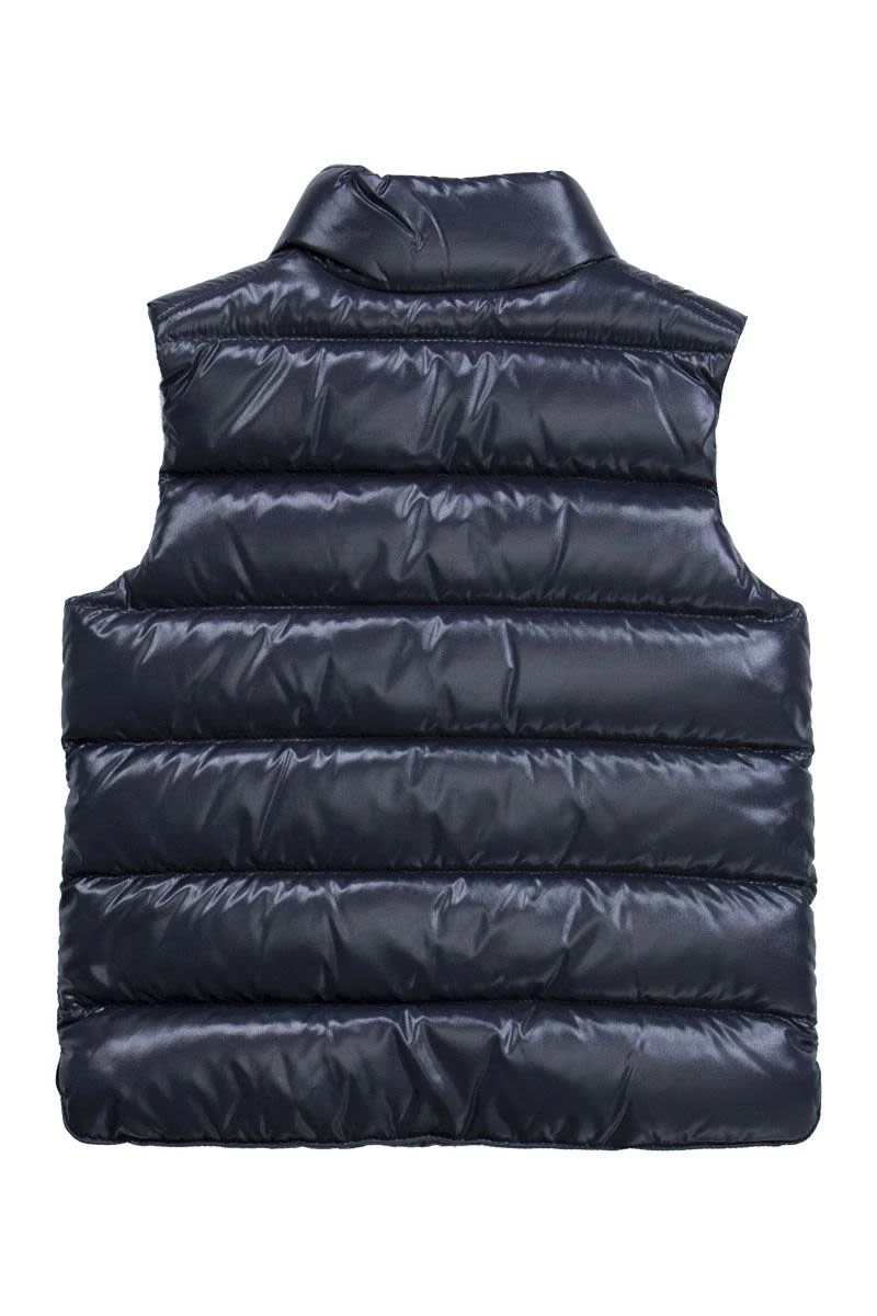 商品Moncler|Moncler 男童马甲 I29511A0003468950742 深蓝色,价格¥2535,第3张图片详细描述