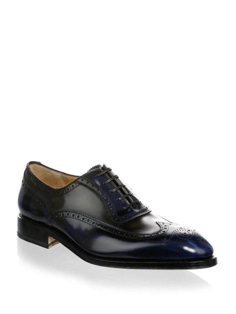 商品Salvatore Ferragamo|Domenico Medallion Wingtips,价格¥7194,第1张图片