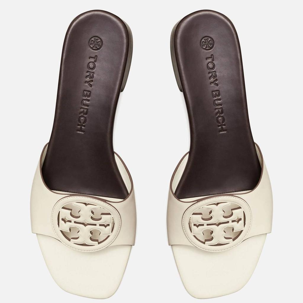 商品Tory Burch|Tory Burch Women's Miller Slindiae Block Heeled Sandals - New Ivory,价格¥1484,第5张图片详细描述
