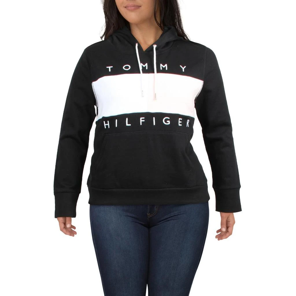 商品Tommy Hilfiger|Tommy Hilfiger Womens Comfy Cozy Hoodie,价格¥178,第1张图片