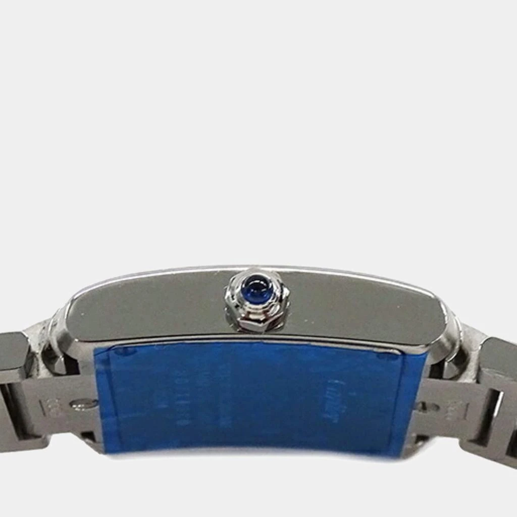 商品[二手商品] Cartier|Cartier Ivory Stainless Steel Tank Francaise W51008Q3 Quartz Women's Wristwatch 20mm,价格¥21360,第3张图片详细描述