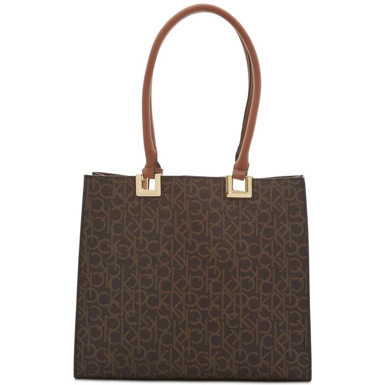 商品Calvin Klein|Juliette Signature Tote,价格¥658,第5张图片详细描述