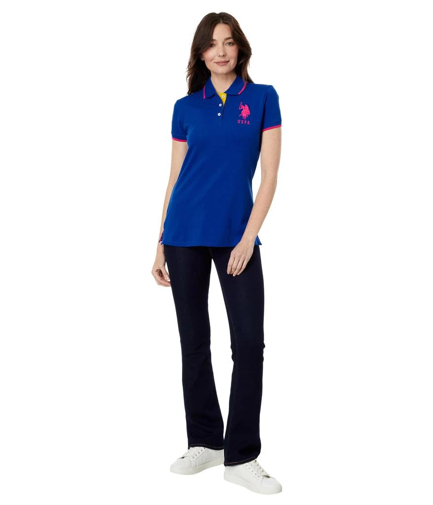 商品U.S. POLO ASSN.|USPA Triple Crown Polo Shirt,价格¥129-¥157,第4张图片详细描述