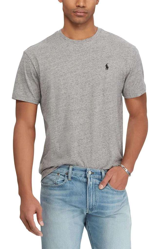 商品Ralph Lauren|Classic Fit Crewneck T-Shirt - Dark Vintage Heather ,价格¥114,第1张图片
