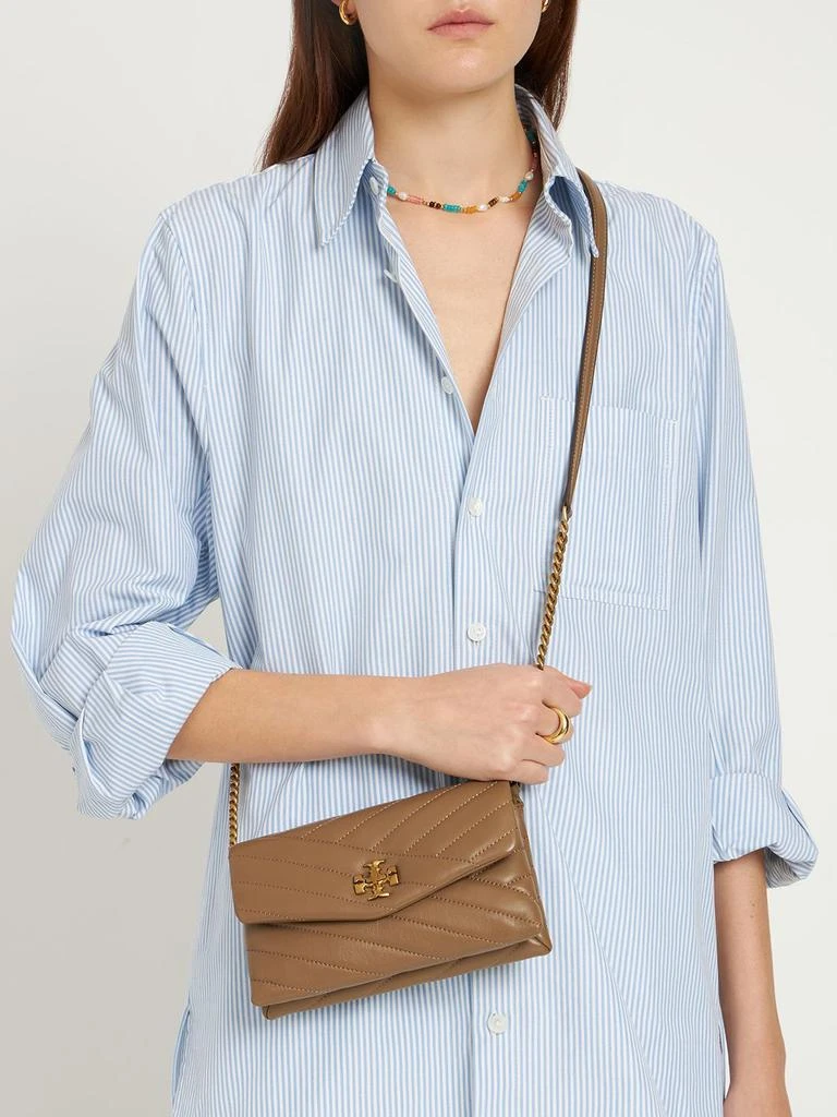 商品Tory Burch|Kira Chevron Leather Shoulder Bag,价格¥2667,第1张图片详细描述