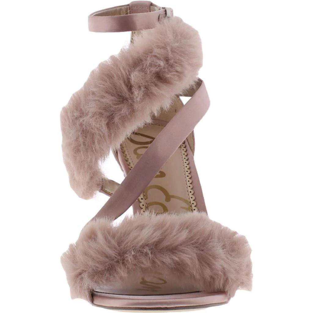 商品Sam Edelman|Sam Edelman Womens Satin Ankle Strap Evening Sandals,价格¥175,第4张图片详细描述
