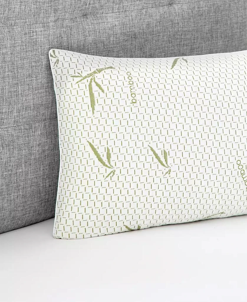 Rayon from Bamboo Gel-Infused Memory Foam Cluster Pillow 商品