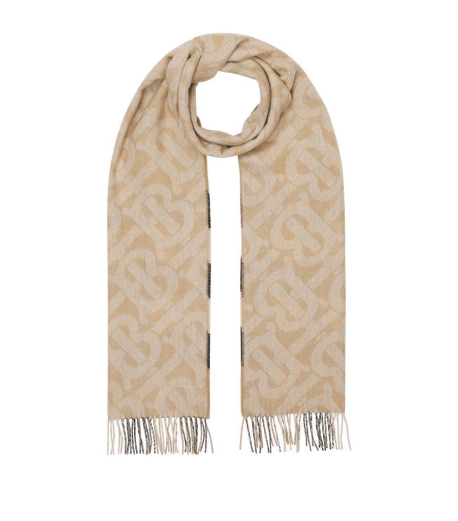 商品Burberry|Cashmere Montage Scarf,价格¥4398,第1张图片