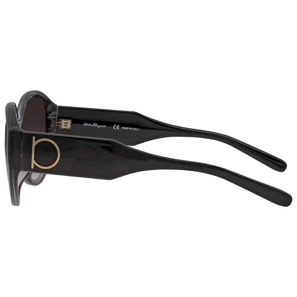 商品Salvatore Ferragamo|Ferragamo Grey Gradient Oval Ladies Sunglasses SF947SA 0075917,价格¥449,第3张图片详细描述