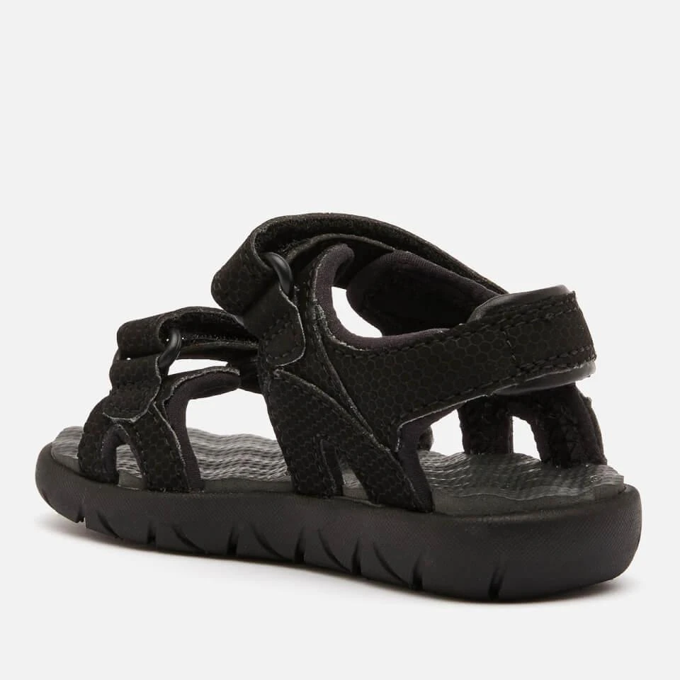 商品Timberland|TIMBERLAND TODDLERS' PERKINS ROW 2-STRAP SANDALS - BLACK,价格¥120,第2张图片详细描述