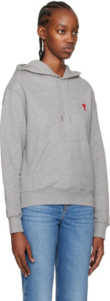 Gray Small Ami de Cœur Hoodie商品第2张图片规格展示