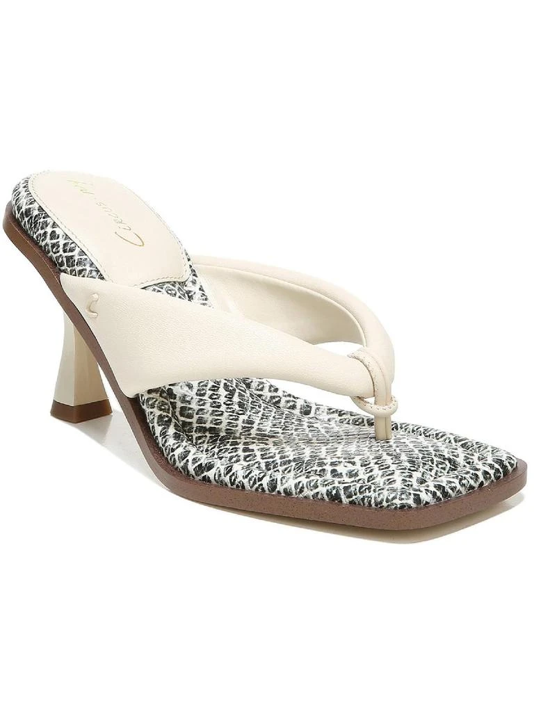 商品Sam Edelman|Skeet Womens Faux Leather Flip Flop Thong Sandals,价格¥166,第2张图片详细描述