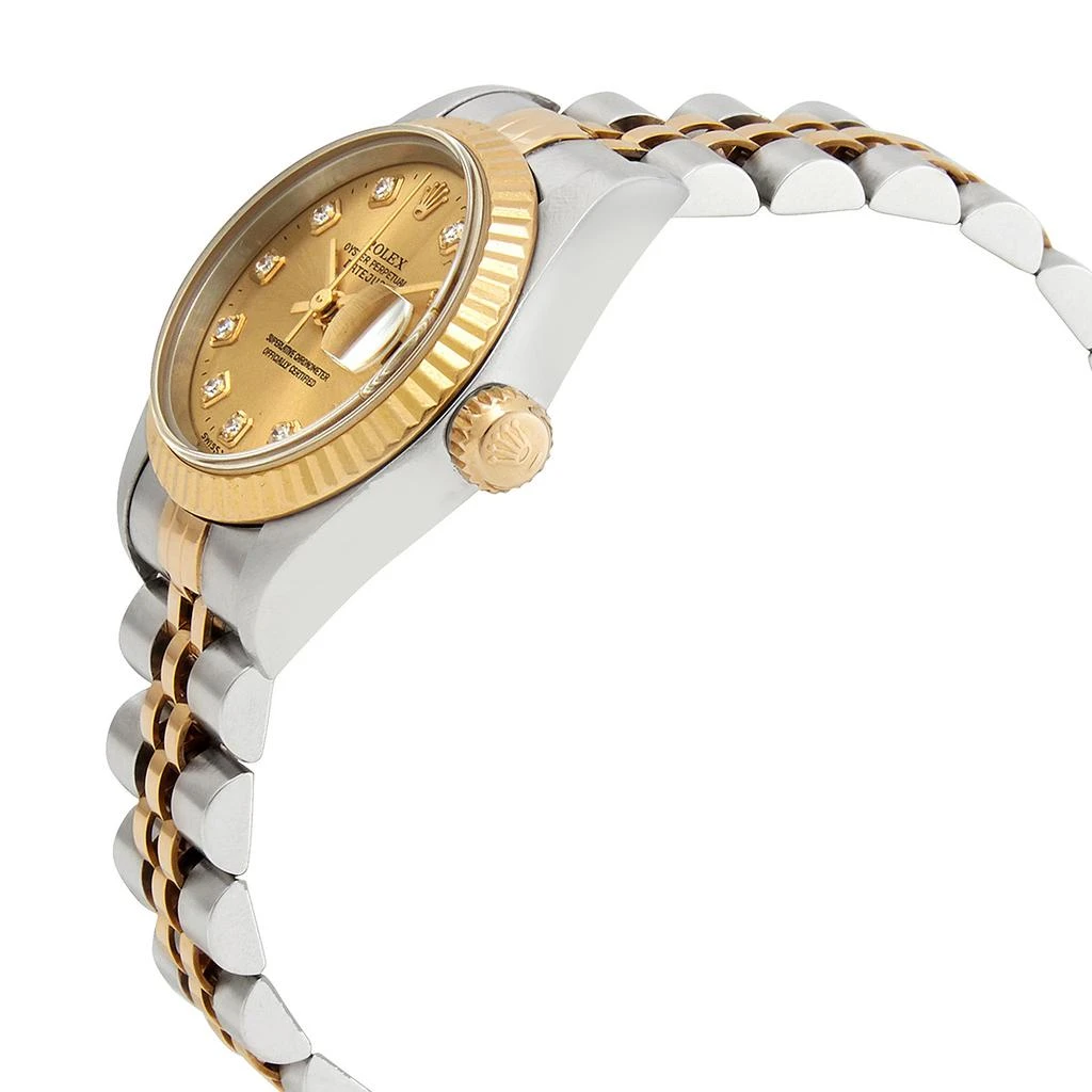 商品[二手商品] Rolex|Pre-owned Rolex Datejust Automatic Chronometer Diamond Champagne Dial Ladies Watch 79173CSJ,价格¥36748,第2张图片详细描述