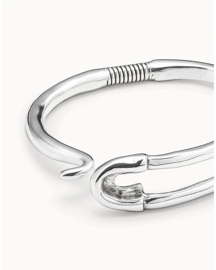 商品Uno de 50|Infinite Safety Pin Bangle Bracelet,价格¥1159,第4张图片详细描述