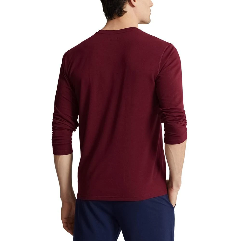 商品Ralph Lauren|Men's Terry Crewneck Sleep Shirt,价格¥176,第2张图片详细描述