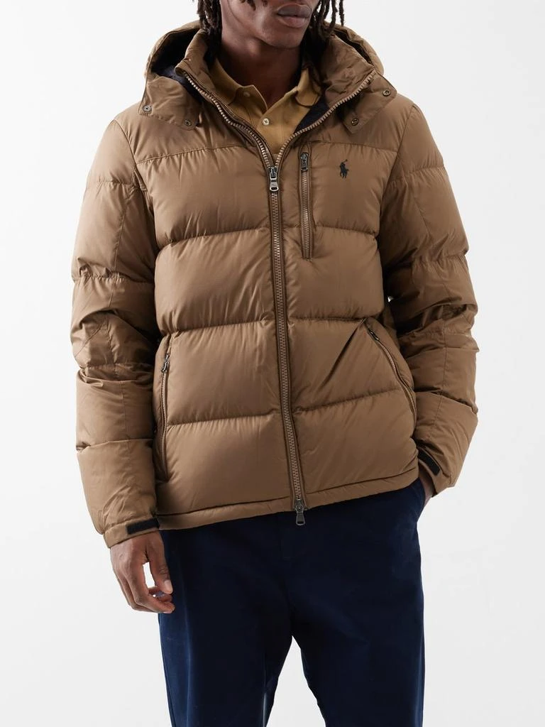 商品Ralph Lauren|Gorham logo-embroidered quilted down jacket,价格¥1752,第1张图片