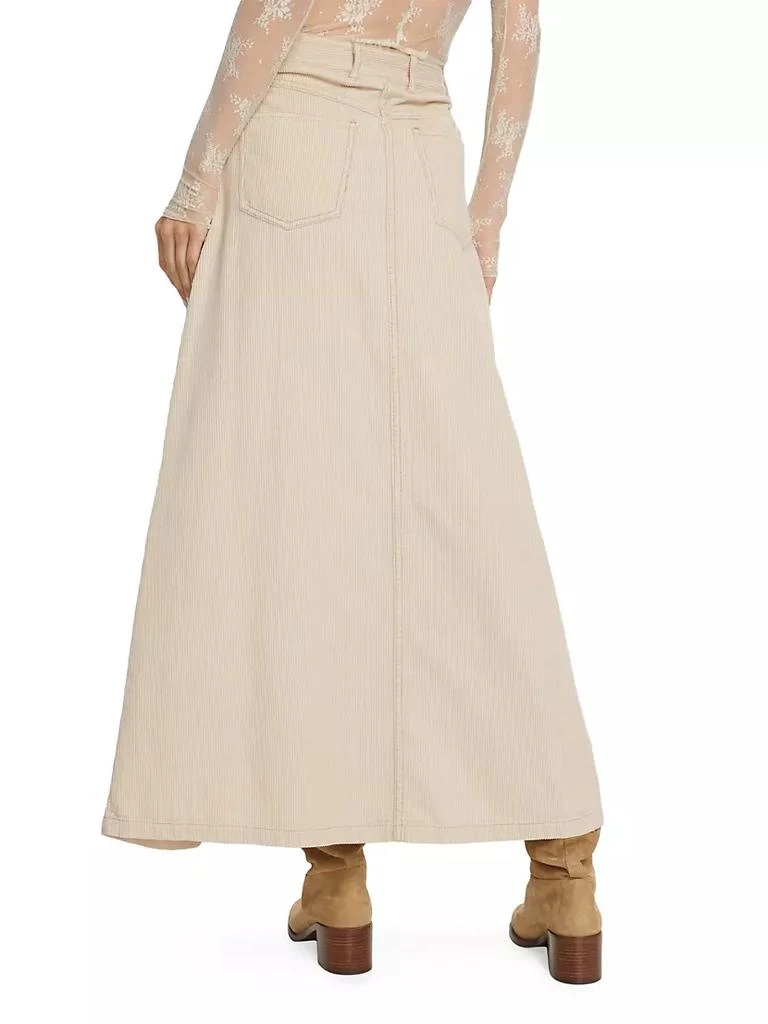 商品Free People|Come As You Are Corduroy Maxi Skirt,价格¥433,第5张图片详细描述