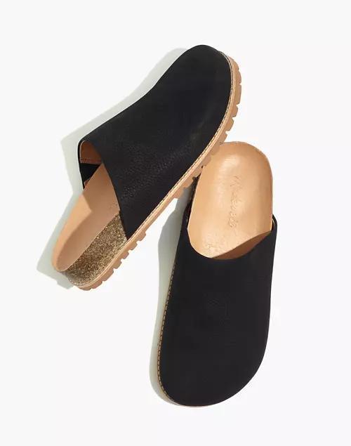 商品Madewell|The Layne Clog Mule in Nubuck,价格¥663,第1张图片