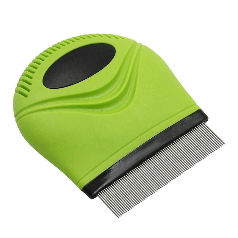 商品Pet Life|'Grazer' Handheld Travel Grooming Cat and Dog Flea and Tick Comb,价格¥88,第1张图片
