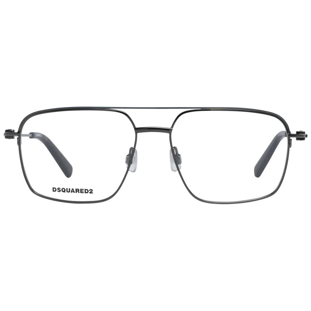 商品DSQUARED2|Dsquared² Grey Men Optical Frames,价格¥696,第2张图片详细描述